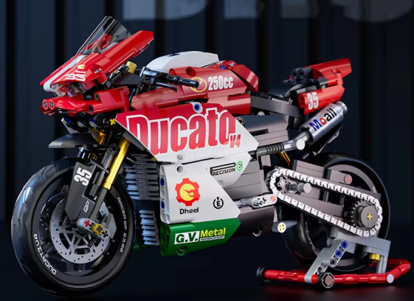 Motocicleta Superbike Ducati - 883 piezas