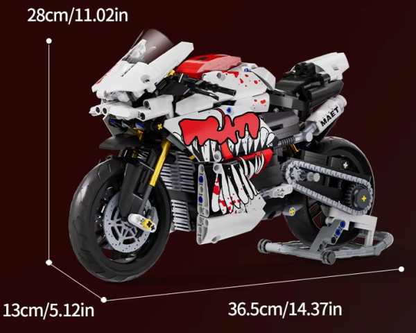 Motocicleta Superbike Ducati Edición Especial – 883 Piezas - Image 4