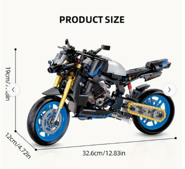 Motocicleta Yamaha Technic - 638 piezas - Image 2