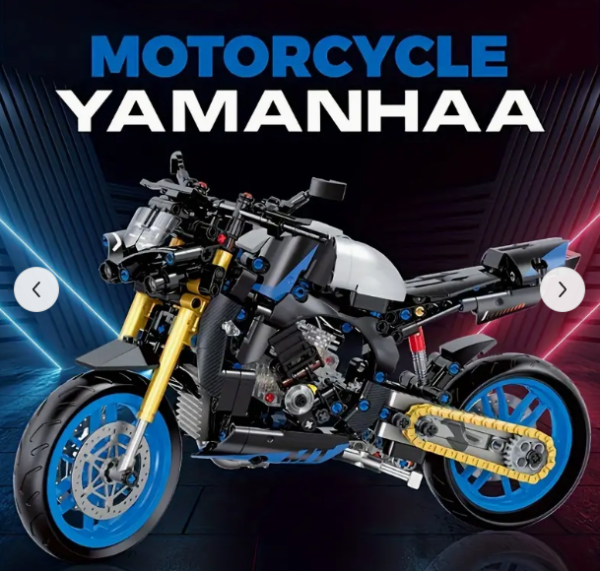 Motocicleta Yamaha Technic - 638 piezas