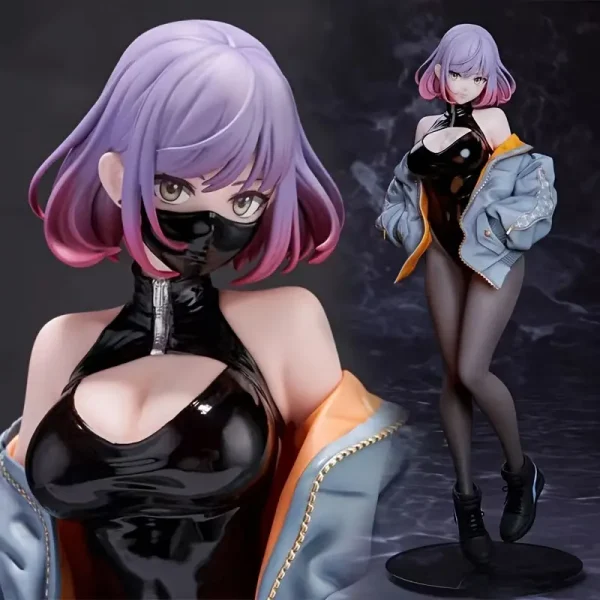 Figura Mask Girl Luna (Negro)